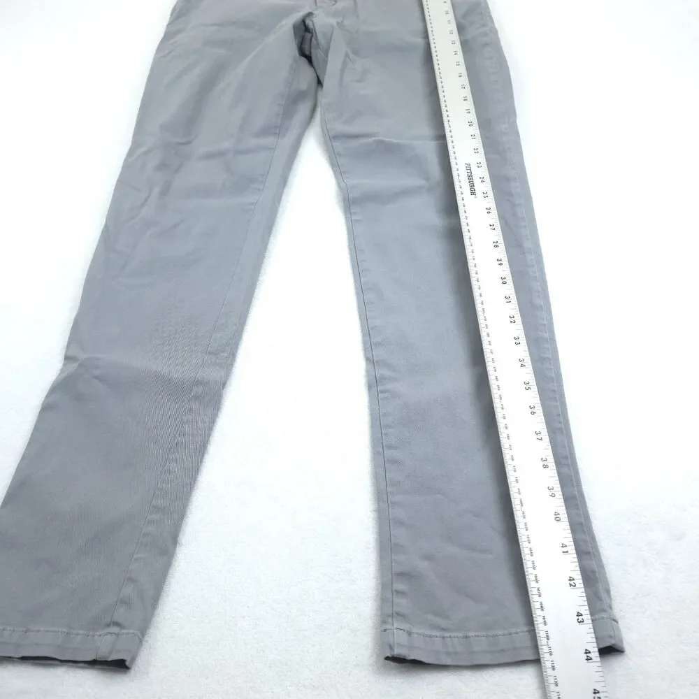 Trussardi Pants Chinos Jeans Men's 52 (Measures 35x33) Gray Casual